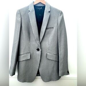 Rag & Bone Andre Check Blazer Sz 2